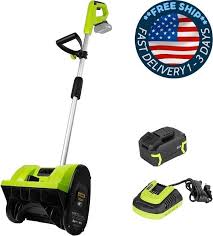 Photo 1 of 20V Cordless Brushless Snow Shovel , 4.0Ah Li-Ion Battery And Charger