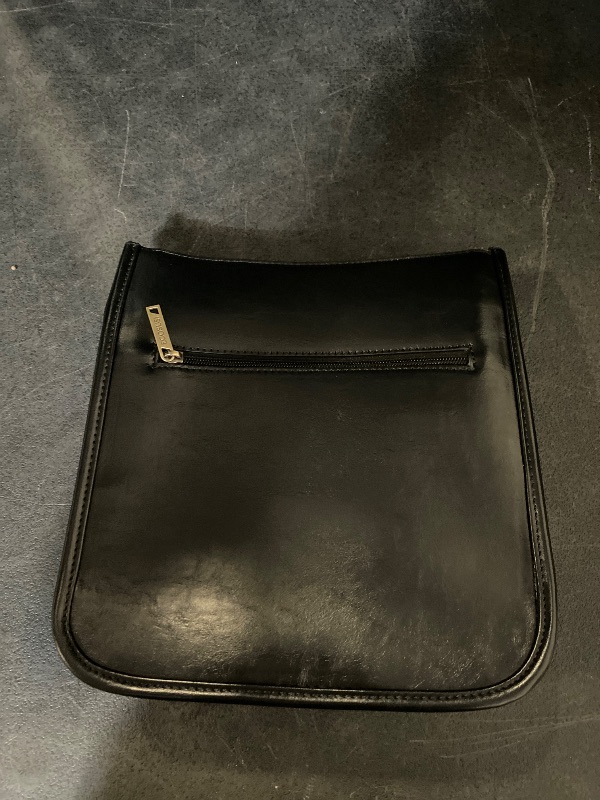 Photo 1 of Ecosusi Black vegan leather messenger bag