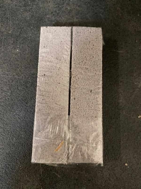 Photo 1 of 2 Pack Pumice Stick for Cheaning, Pumice Scouring Stone Pad Removing Stain Grime Without Leaving Scratches for Kitchen Oven Stove Home Bathroom Toilet Pool House Cleaning Supplies