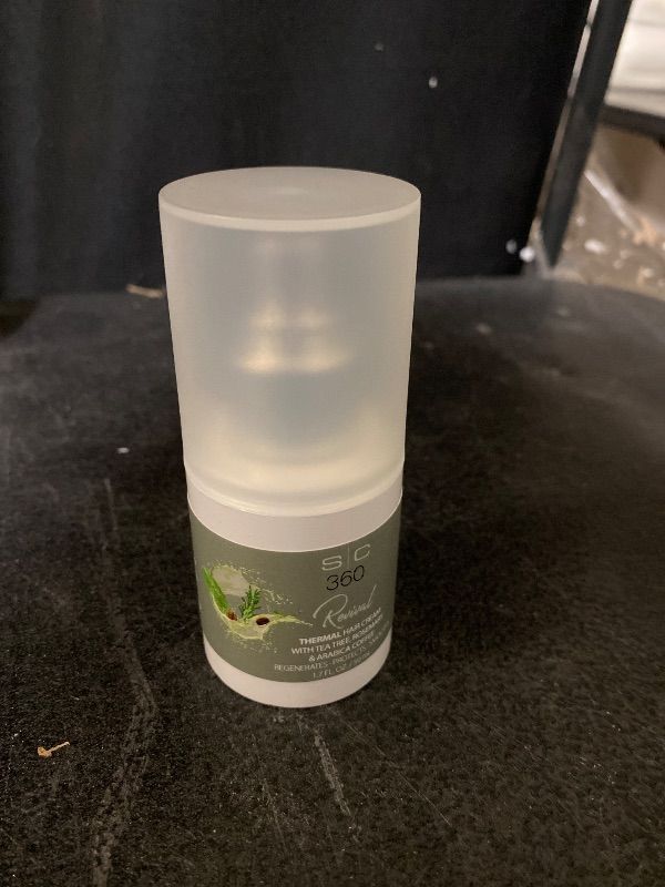 Photo 1 of S|C360 Revival Thermal Hair Cream Lighweight Frizz Control - Heat Protection & Shine - Tea Tree, Rosemary, Arabica Coffee, Vegan, Paraben-Free
