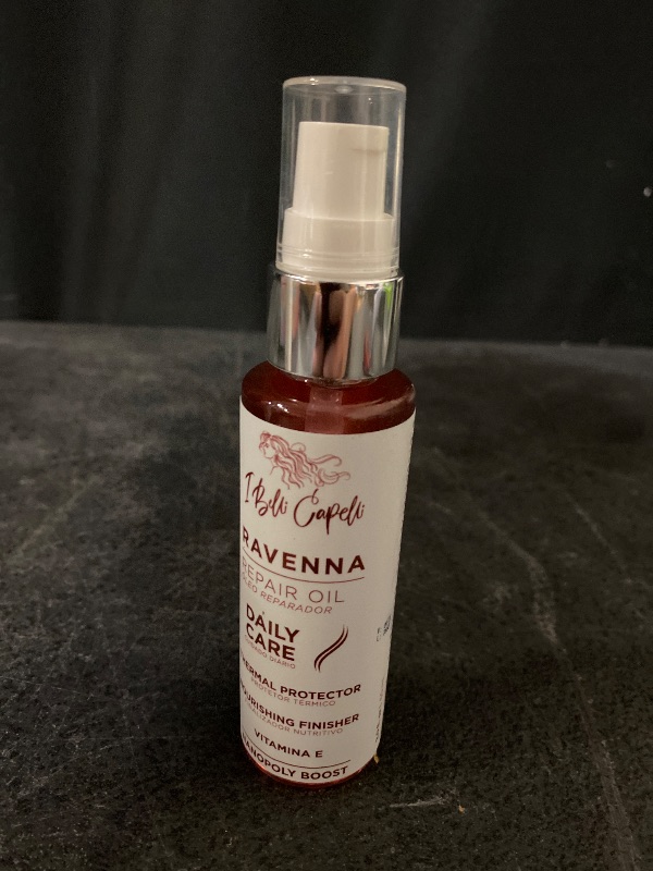 Photo 1 of I Belli Capelli Ravenna Hair Oil for Frizzy Hair – Split End Repair, Heat Protection & Deep Hydration – Macadamia, Avocado & Coconut Oil for Damaged, Dry & All Hair Types (60ml/2.02 Fl Oz)