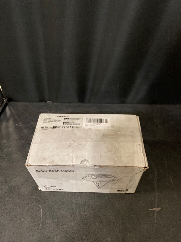 Photo 1 of 8 Pack Aluminum Alloy Solar Driveway Lights, IP68 Solar Deck Light Marine Dock Lights Outdoor Waterproof, Multi-color LED Driveway Markers for Walkway, Path Decor [12Modes - Strobe/RGB/Fix-color]