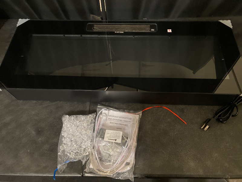 Photo 1 of 36" Electric Fireplace with Remote and Accessories