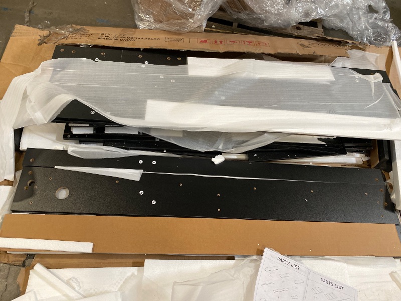 Photo 1 of 9 Drawer Dresser with Charging Station and LED Lights, Modern Chest of Drawers with Power Outlet, Organizer Cabinet for Bedroom, Living Room, Entryway, Black