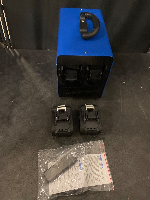 Photo 1 of Cordless Ozone Generator - 1,000,000mg/h Professional Grade Covers 10000 Sq-Ft+, 2026 Upgraded Portable Deisgn with 2x 5000mAh Battery for 8-10 Hours Use, With Remote Control&LCD Screen