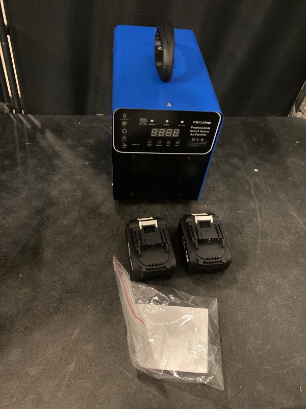 Photo 1 of Cordless Ozone Generator - 1,000,000mg/h Professional Grade Covers 10000 Sq-Ft+, 2026 Upgraded Portable Deisgn with 2x 5000mAh Battery for 8-10 Hours Use, With Remote Control&LCD Screen