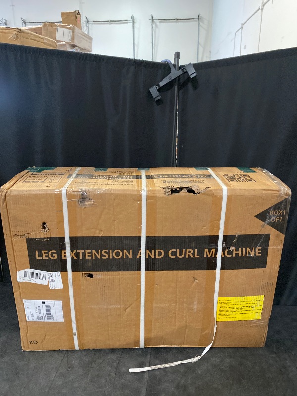 Photo 1 of Economic Leg Extension and Curl Machine Red