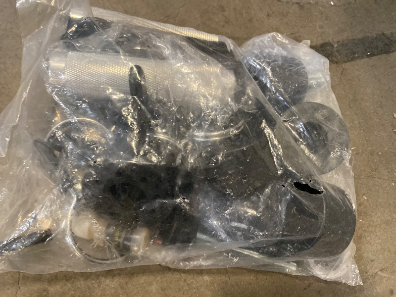 Photo 1 of RitFit M1-C Power Cage with Cable Crossover System, 1600 LBS Capacity Squat Rack with Pull-up Bar, LAT Pulldown and Weight Storage, for Garage Workout & Home Gym