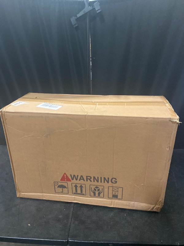 Photo 1 of Waiting Reception Chairs No Wheel, Leather Guest Chair with Padded Arms, Modern Brown Office Desk Chairs with Sled Base for Office Meeting Conference Room Lobby Home Living Room (2 Pack)