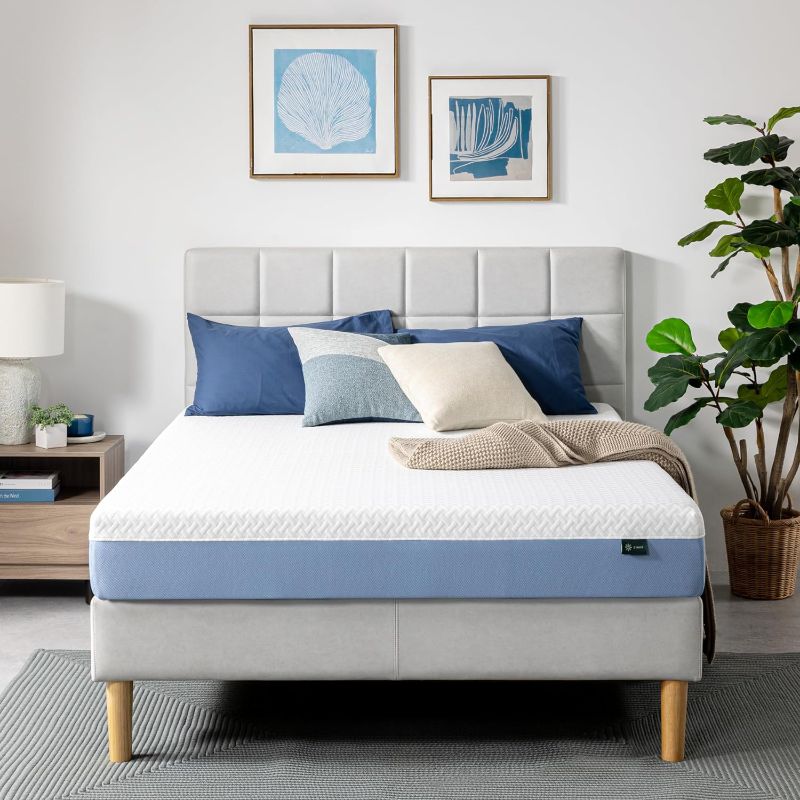 Photo 1 of 8 Inch Full Cooling Essential Memory Foam Mattress [NewVersion], Fiberglass Free, Medium Feel, Breathable Cooling Layers, Certified Safe Materials