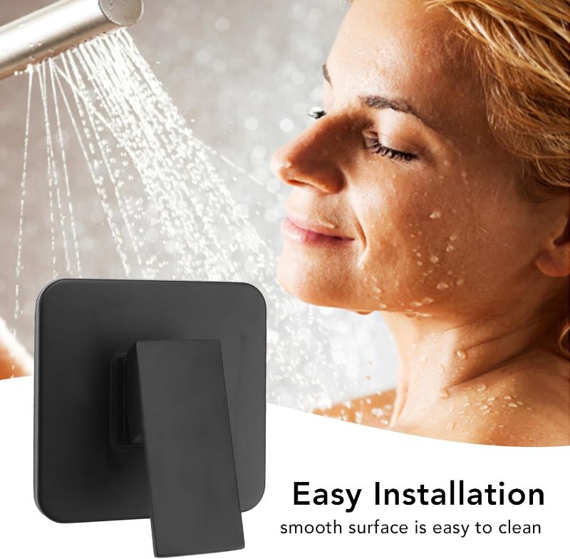 Photo 1 of flexman Shower Valves, Anti Fingerprint Wall Mount Single Handle Shower Valve Kit, Rough in Valve Bathroom Trim Kit for Hand Shower, Overhead Shower