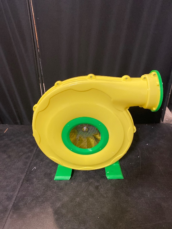 Photo 1 of 1.5HP Air Blower Jumping Bed Inflator, MuChaIOAK 1100W Bounce House Blower, Portable and Powerful Commercial Bounce House Inflatable Blower for Inflatable Water Slide/Bouncy Castle/Bounce House