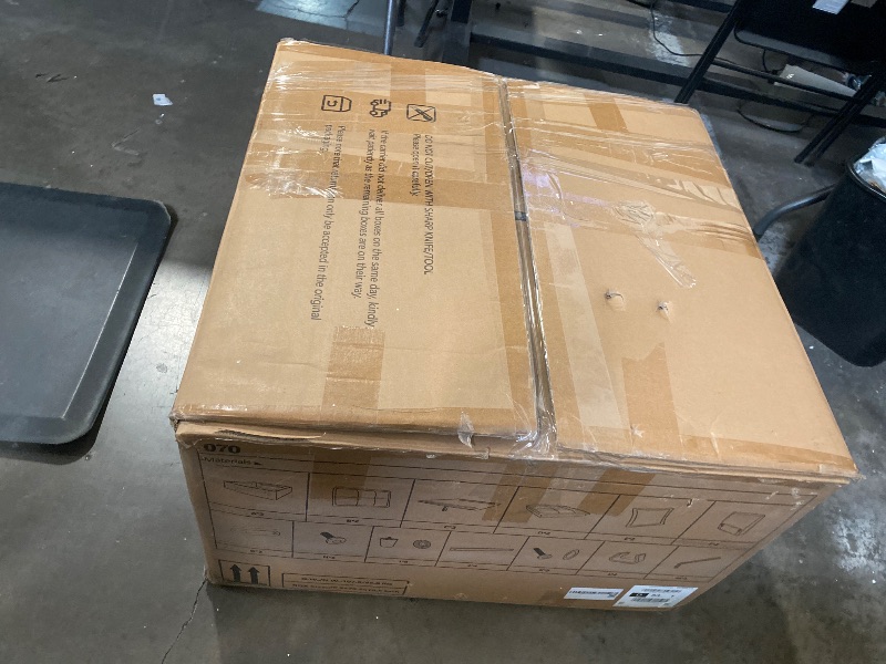 Photo 1 of Chenille Modular Sectional Sofa With Storage 2pc Only - 29"x29"x9"