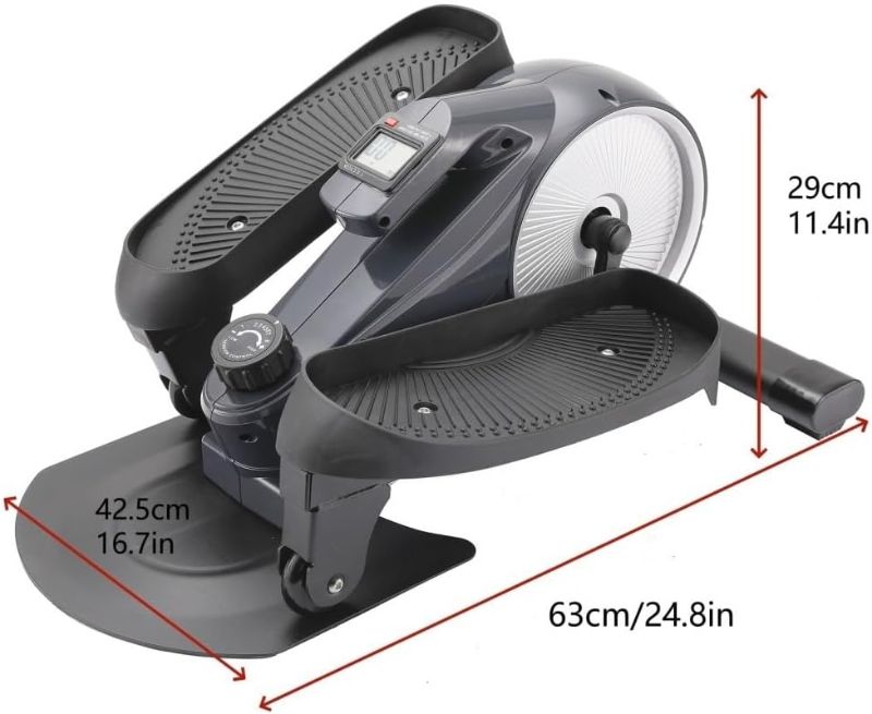 Photo 1 of Mini Home Elliptical Machine, Portable Fitness Elliptical Trainer, Leg Pedal Exerciser, Under Desk Leg Fitness Equipment for Home Gym and Office Use
Brand: FYZPIVM