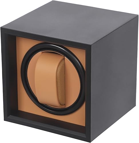 Photo 1 of Automatic Watch Winder, Single Watch Winder Box with Quiet Motor and USB Cable, 4 Rotation Modes, Women's and Men's Watches Rotator
