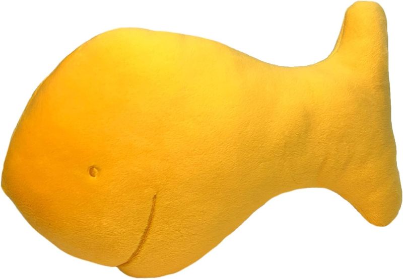 Photo 1 of Fish-Shaped Plush Pillow - Soft and Comfortable, Stuffed with Fluffy Material – Ideal Throw Pillows for Sofa and Bed Decor