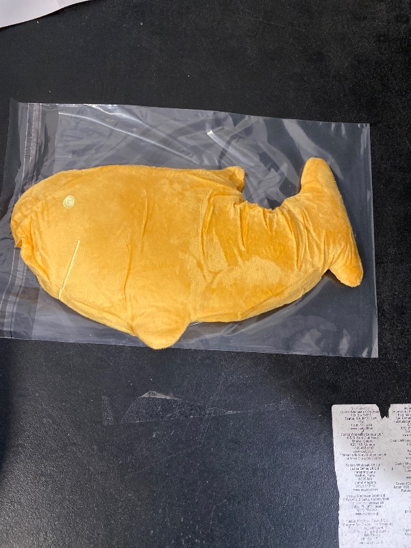 Photo 1 of Fish-Shaped Plush Pillow - Soft and Comfortable, Stuffed with Fluffy Material – Ideal Throw Pillows for Sofa and Bed Decor