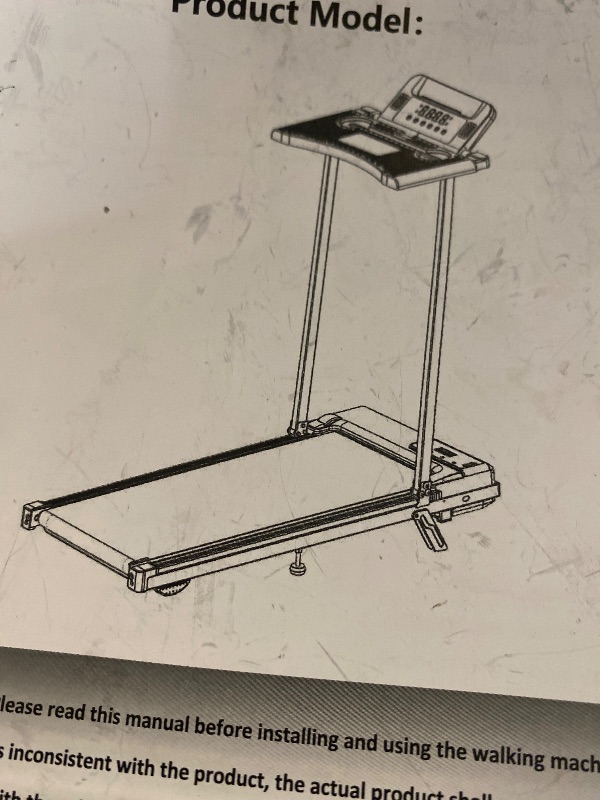 Photo 1 of Walking Pad Treadmill Under Desk,6% Manual Incline,300lbs Capacity,Foldable Portable 2.5HP Mini Treadmill for Home,APP Compatible,Compact Design for Walking Fitness Workout Equipment
Brand: Fasion Trek Run