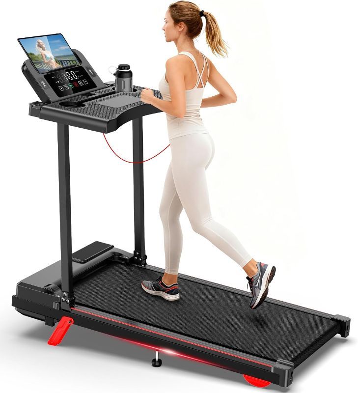Photo 1 of Walking Pad Treadmill Under Desk,6% Manual Incline,300lbs Capacity,Foldable Portable 2.5HP Mini Treadmill for Home,APP Compatible,Compact Design for Walking Fitness Workout Equipment
Brand: Fasion Trek Run