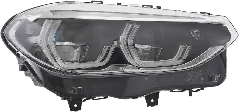 Photo 1 of Headlight Assembly w/AFS, Fit for 2018-2021 BMW X3 X4 G01 G02 G08 LED Adaptive Front Headlamp, 8739654, 8739658, 7466116, 8739653, 7466115 Direct Replacement Headlight (Right Passenger Side)
