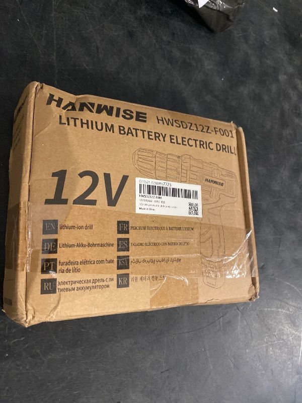 Photo 1 of hanwise Pink Cordless Drill Set, 12V Power Drill Set Electric Screwdriver Driver Tool Kit for Women, 3/8" Keyless Chuck 1 Battery & Charger with Storage bag