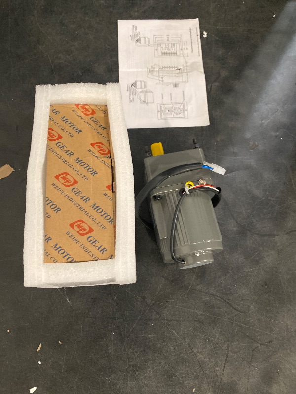 Photo 1 of Gear Motor, 250W 110V AC Gear Reduction Motor, Electric+Variable Speed Control Reversible, Electric Variable Speed Reduction Controller 1:5 270 RPM
Visit the haedspup Store