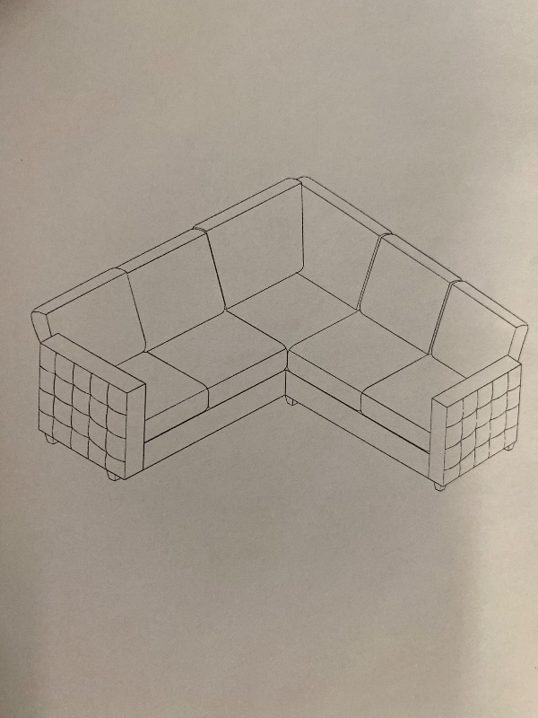 Photo 1 of Parts For Modular Sectional Sofa-28*28*14