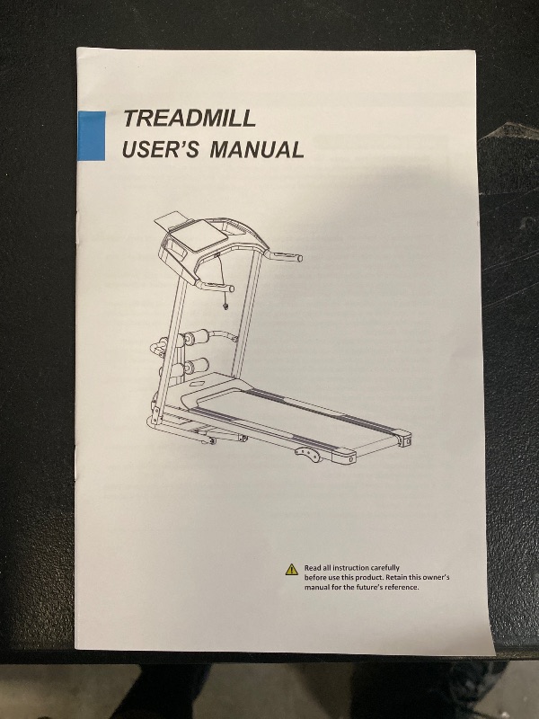 Photo 1 of Multifunctional Folding Treadmill with Sit-Up & Incline, 3.5 HP Portable Running Treadmills for Home, 350 LBS Weight Capacity, Smart LCD Display with Heart Rate Monitor & Body Fat Measurement