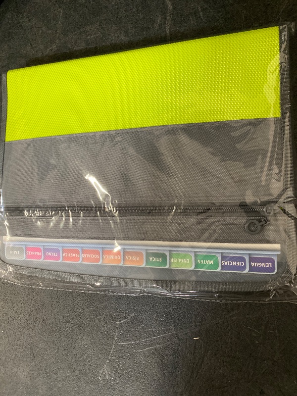 Photo 1 of NAFY Expanding File Folder, 13 Pockets Document Organizer with Zipper, A4 Letter Size Portable Accordion Expanding File Folders with 27pcs Multicolor Labels for Home Office School Supplies (Green)