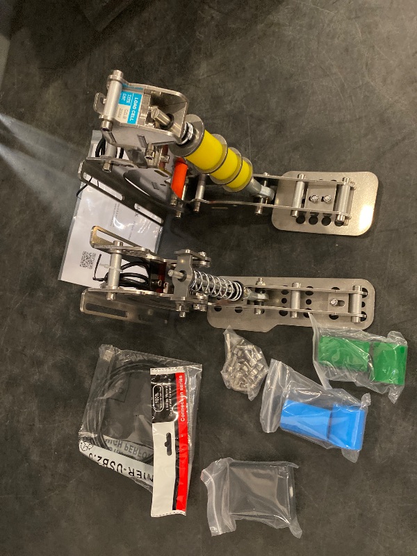 Photo 1 of Simjack UT Sim Racing Pedals 200KG Load Cell Brake Pedal PC Racing Simulator Pedals Pressure Sensor HE Hydraulic Pedal (UT-P2)