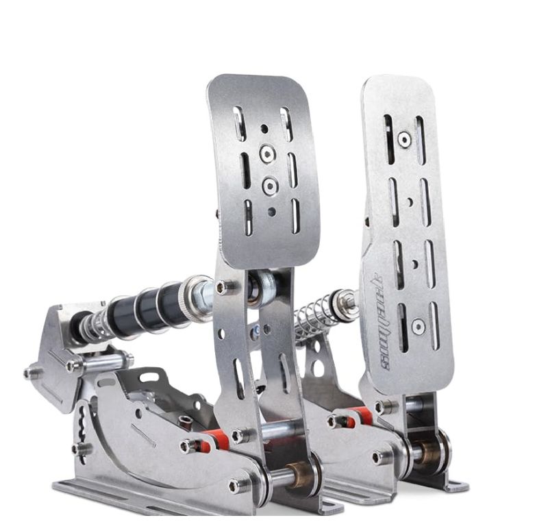 Photo 1 of SIMJACK PRO Pedals Sim Racing Pedals PC Racing Simulator Pressure Sensor Load Cell HE Hydraulic Pedal