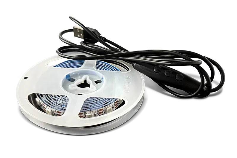 Photo 1 of 130 cm (approx. 51-inch) Trak Racer 2m LED Strip Light Set with 1m USB Cable Only one is pack