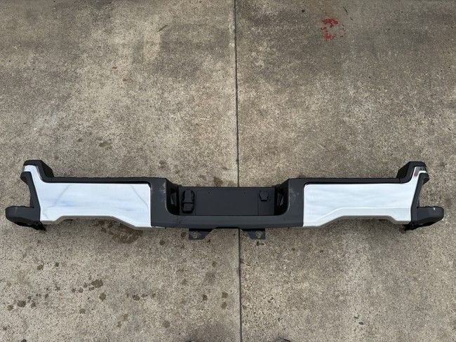 Photo 1 of Chrome Rear Bumper w/ Step 2023-2026 SUPER DUTY Factory OEM OE F250 PC3Z17810JA
