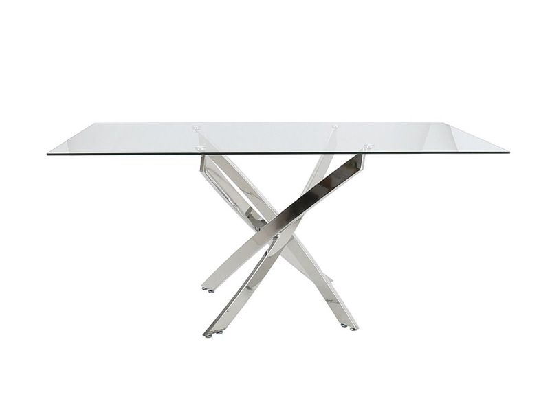 Photo 1 of (LEGS ONLY) Lorraine Dining table (160x90) Clear glass