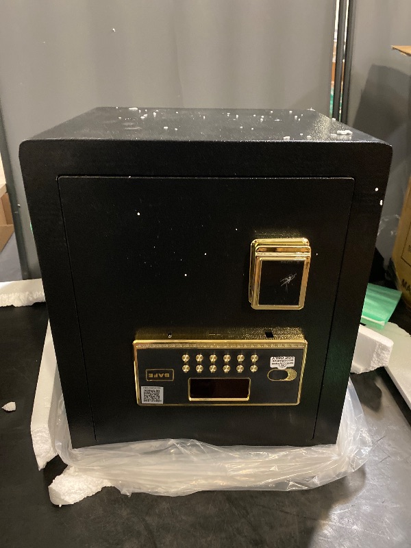 Photo 1 of Anti-Theft Digital Safe Box with Fireproof Waterproof Bag, LED Light & Alarm System - Security Safe with Adjustable Shelf for Jewelry, Cash - for Home, Office, Hotel(0.8/1.0/1.3/1.53/2.5Cuft)
Visit the MSYCOST Store