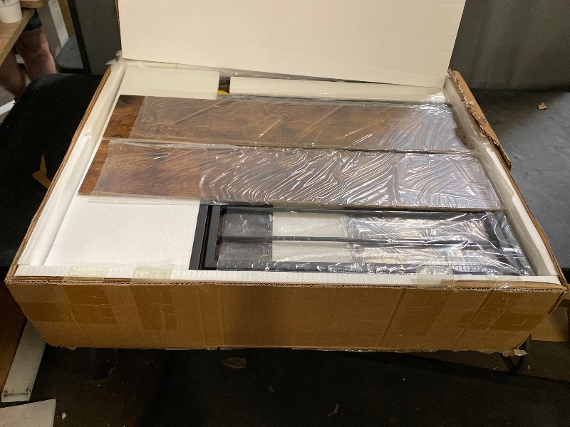 Photo 1 of Advwin 63" Double Dog Crate w/Drawers Sliding Doors