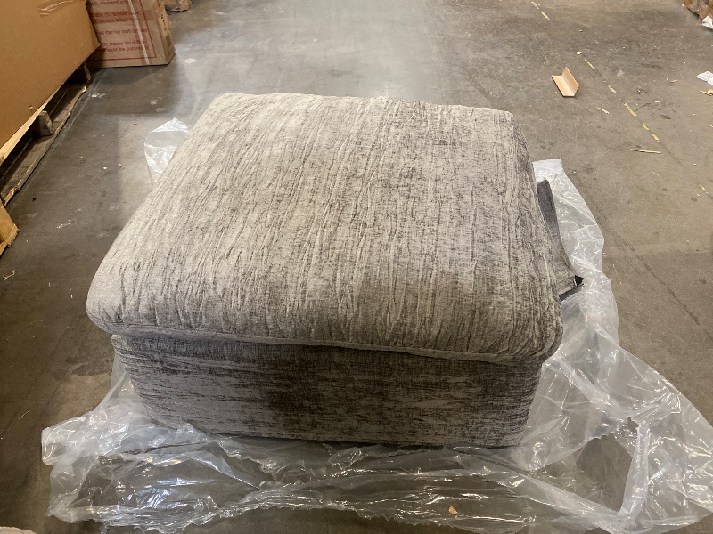 Photo 1 of 36 x 33 Gray cloud ottoman