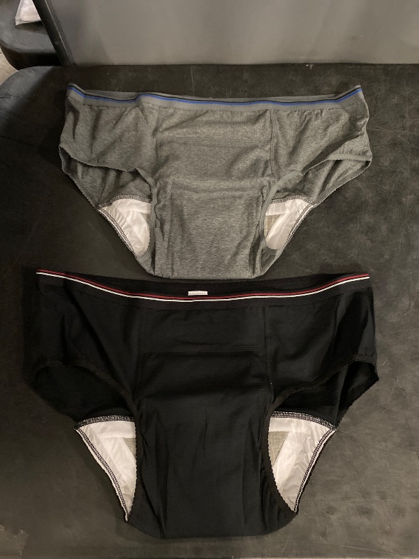 Photo 1 of 2XL Mens 2  pack Reusable Incontinence Briefs
