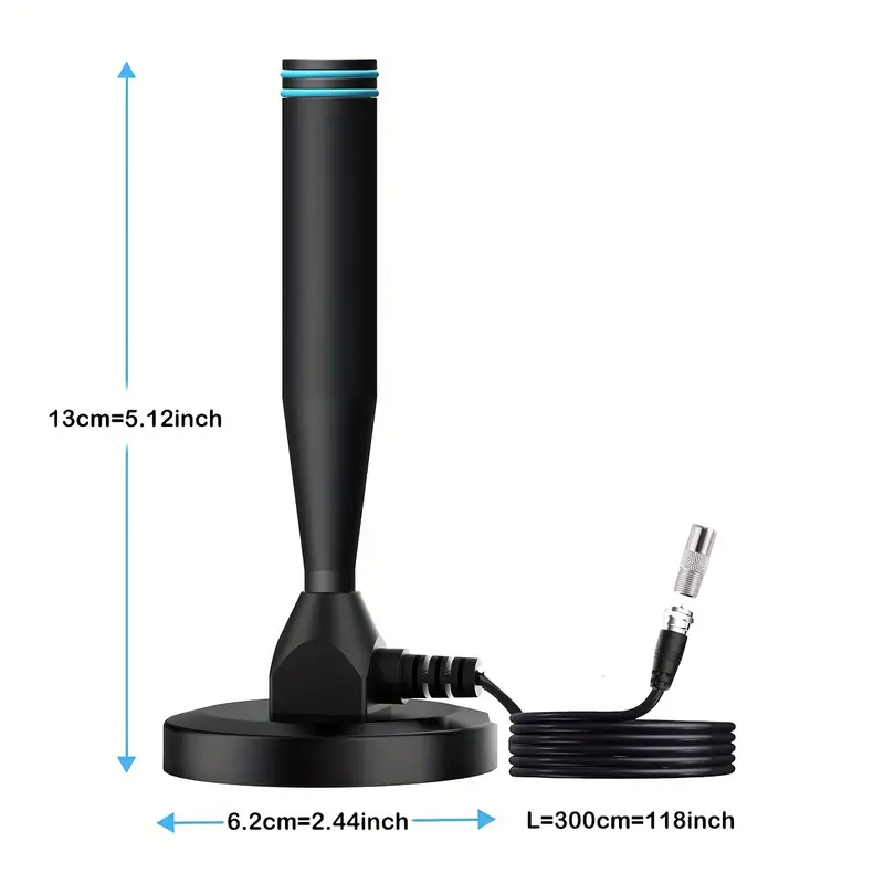 View 1 of Antenas Digital Hdtv For Interiors Antena 1080p 4k