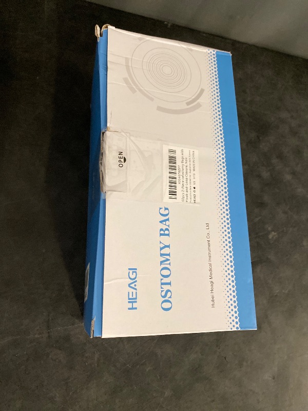 Photo 1 of 40 PCS Ostomy Bags,Colostomy Supplies,Two Piece Drainable Ostomy Pouch for Ileostomy Stoma Care, Cut-to-Fit (15pcs Bags+6pcs Barrier)