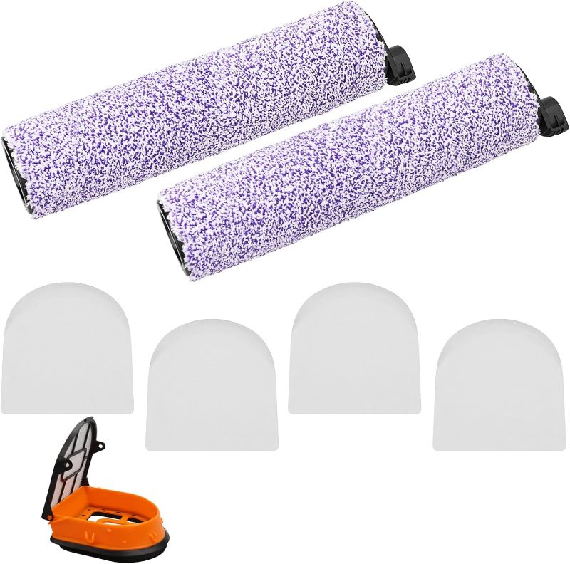 Photo 1 of 2 HydroVac Replacement Roller Filter kit for Shark AW261 WD261 WD101 AW302 WD161 WD201 WD100 WD200 WD101 HydroVac XL 3 in 1 Vacuum, Replace part WDFF1 WDB1