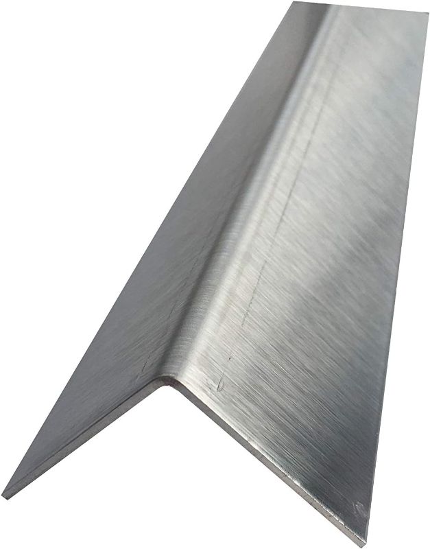 Photo 1 of Brushed 304 Stainless Steel Corner Guards, 48" Wall Protectors, 20ga & 16ga 5 Pack