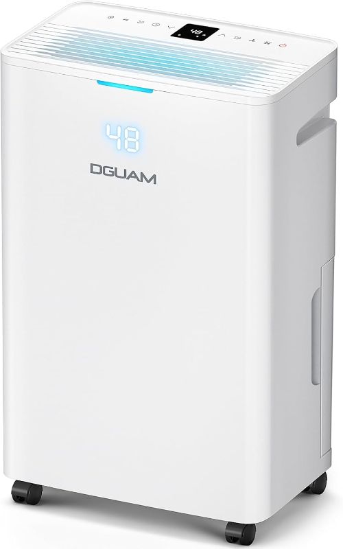 Photo 1 of 4500 Sq. Ft Dehumidifier, Max 80 Pint Dehumidifier for Basement, Compressor Dehumidifiers for Home with Drain Hose, Smart Humidity Control, Energy Efficient, Quiet for Bedroom, Large Rooms.
