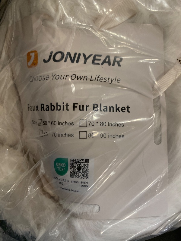 Photo 1 of 50 x 60 inch Faux Rabbit fur cover 