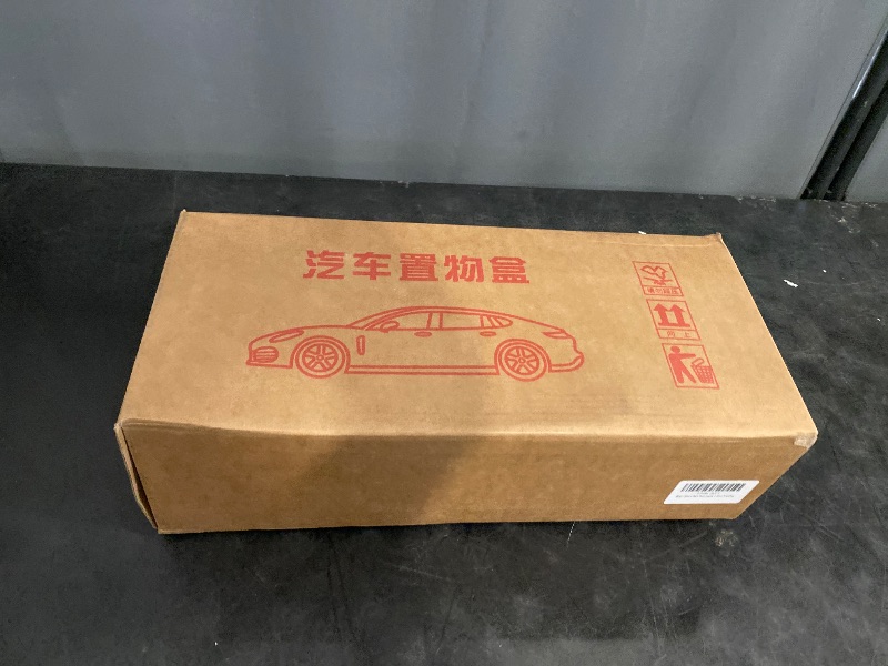 Photo 1 of Back Seat Car Organizer,4 in 1 Multifunctional Car Back Seat Storage Box with Drink Cup Holder Tissue Box, for Hold Phone,Snacks, Drinks, Handbag