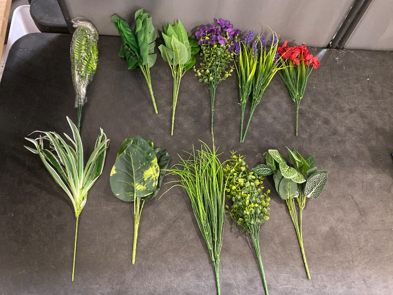 Photo 1 of 13 piecec outdoor artificial plants