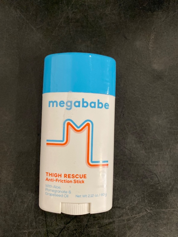 Photo 1 of Megababe Thigh Rescue Anti-Chafe Stick | Prevents Skin Chafe & Irritation | Thighs, arms, Bra-Lines & More