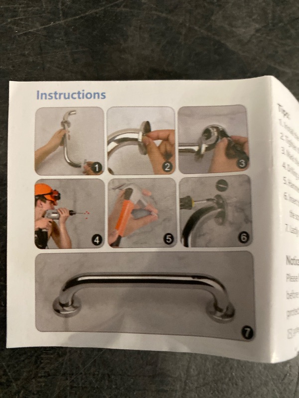 Photo 1 of 2 35"Shower Grab Bars for Bathroom