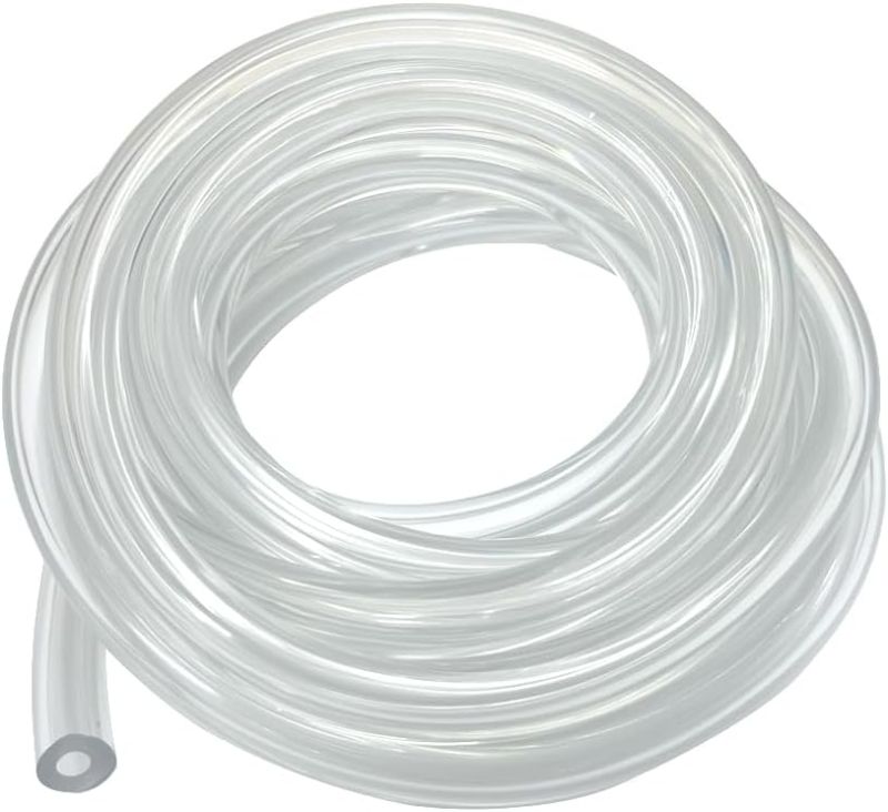 Photo 1 of Clear Vinyl Tubing Flexible PVC Tubing Food Grade.for Home Brewing, Beer Line, Aquaponics versatility and the ability to be used in a wide range of applications.