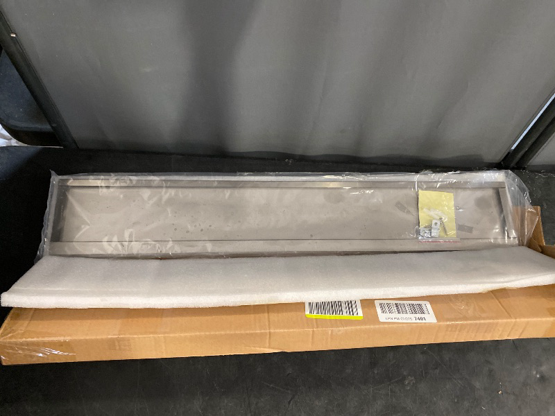 Photo 1 of Frigidaire  Front Control Freestanding Range Universal Backguard, Stainless Steel Backsplash Guard